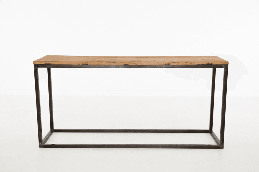 Elm Display Table, from Patina