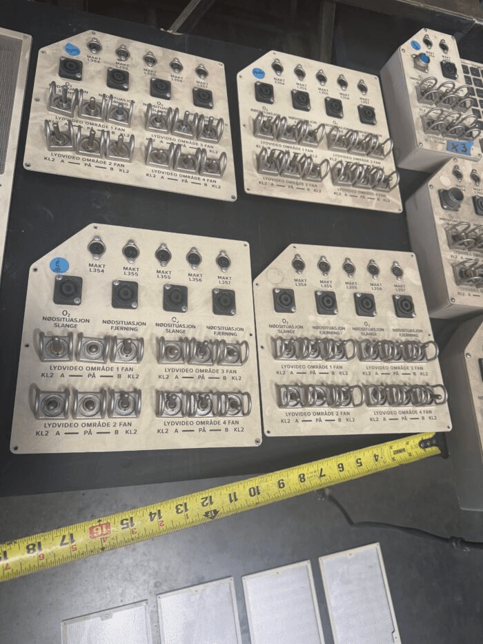 CP105 — Control Panels, from Gold Room Props