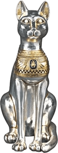 Egyptian Bastet Cat Statue, E0004-AFCAG-H, from LM Treasures