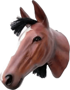 Horse Head Statue, A0051-2303-A, from LM Treasures